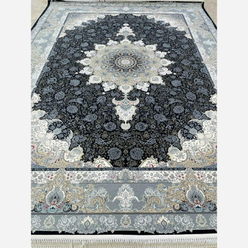 فرش 1200 شانه تبریزان سرمه ای اکرولیک (پس کرایه)