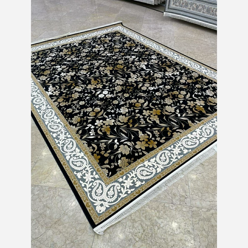 فرش 1200 شانه هانا سرمه ای اکرولیک (پس کرایه)