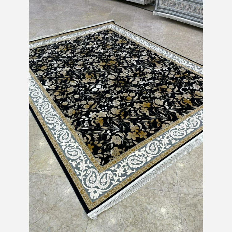 فرش 1200 شانه هانا سرمه ای اکرولیک (پس کرایه)