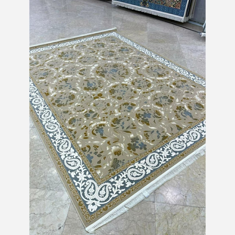 فرش 1200 شانه هانا بژ اکرولیک (پس کرایه)