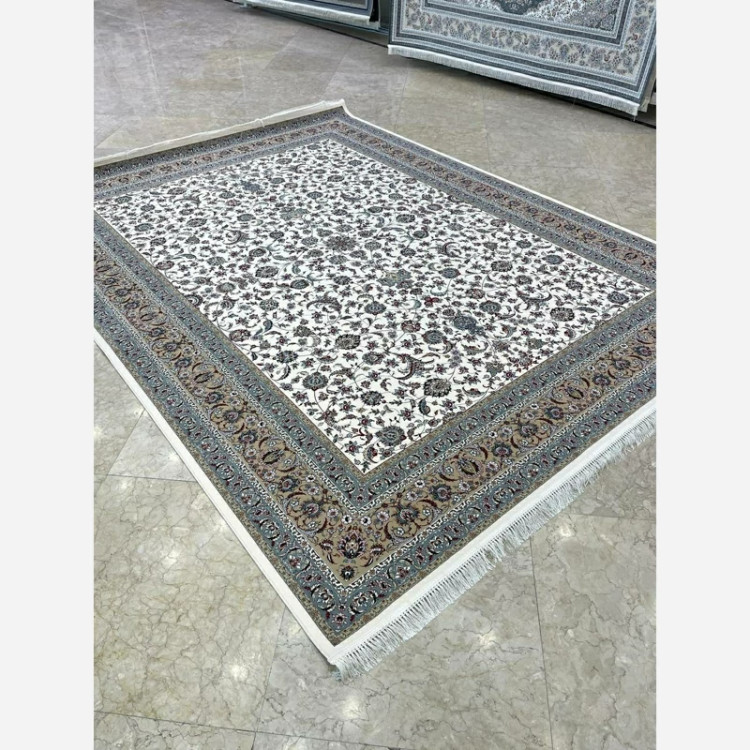 فرش 1200 شانه افشان اصیل کرم اکرولیک (پس کرایه)