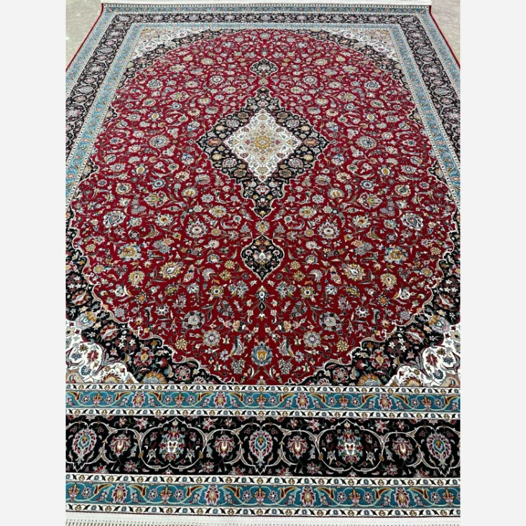 فرش 1200 شانه کاشان لاکی اکرولیک (پس کرایه)