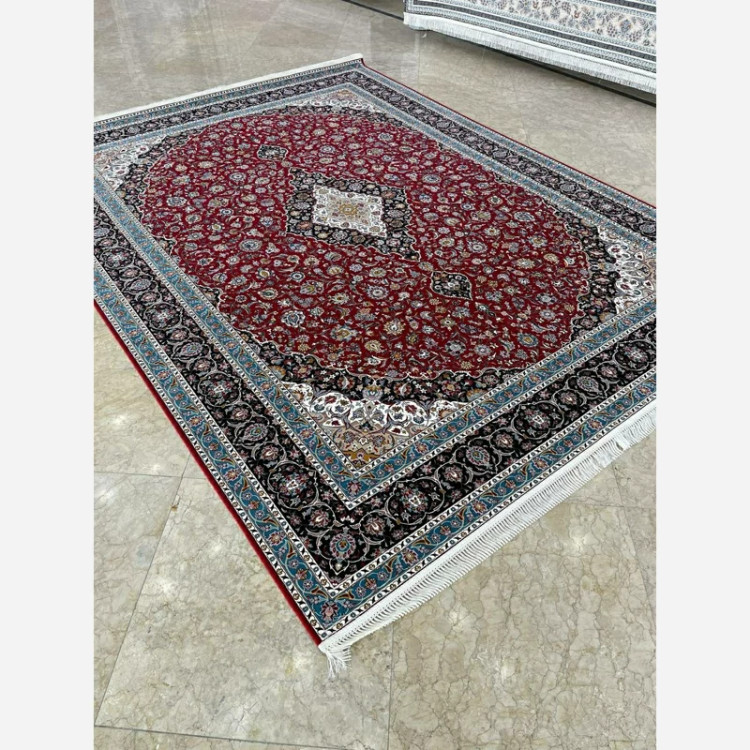 فرش 1200 شانه کاشان لاکی اکرولیک (پس کرایه)