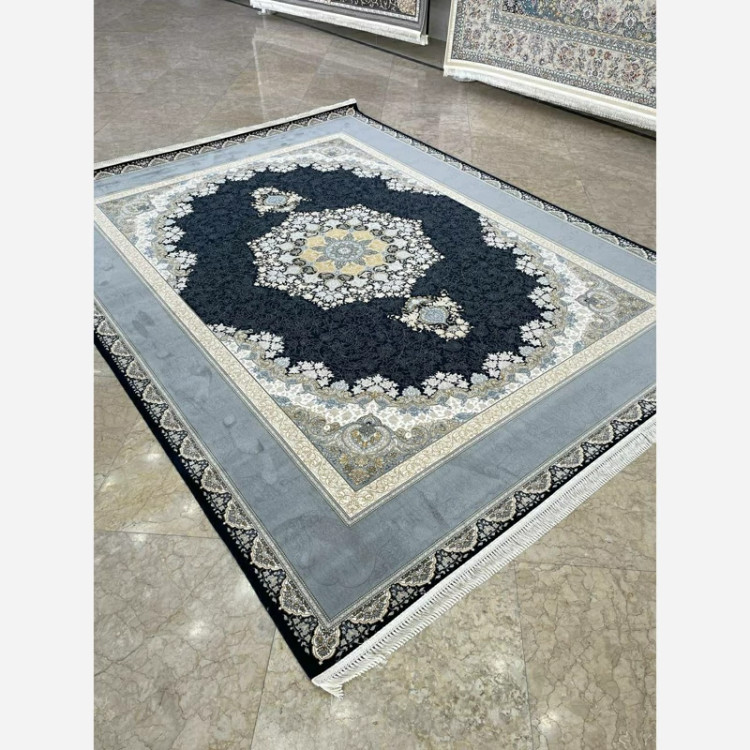 فرش 1200 شانه روناک سرمه ای اکرولیک (پس کرایه)