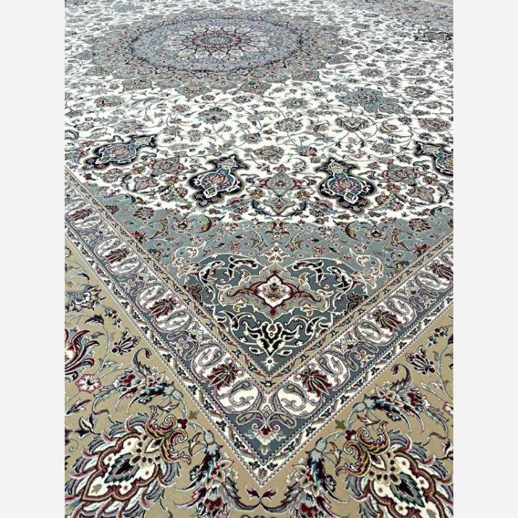 فرش 1200 شانه نایین کرم اکرولیک (پس کرایه)
