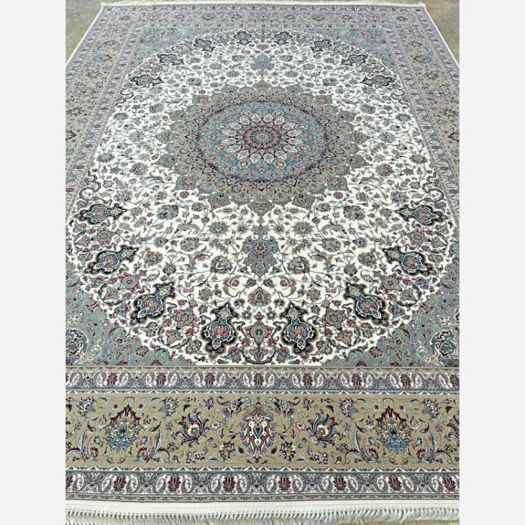 فرش 1200 شانه نایین کرم اکرولیک (پس کرایه)