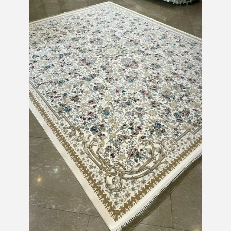 فرش 1200 شانه صدف کرم اکرولیک (پس کرایه)