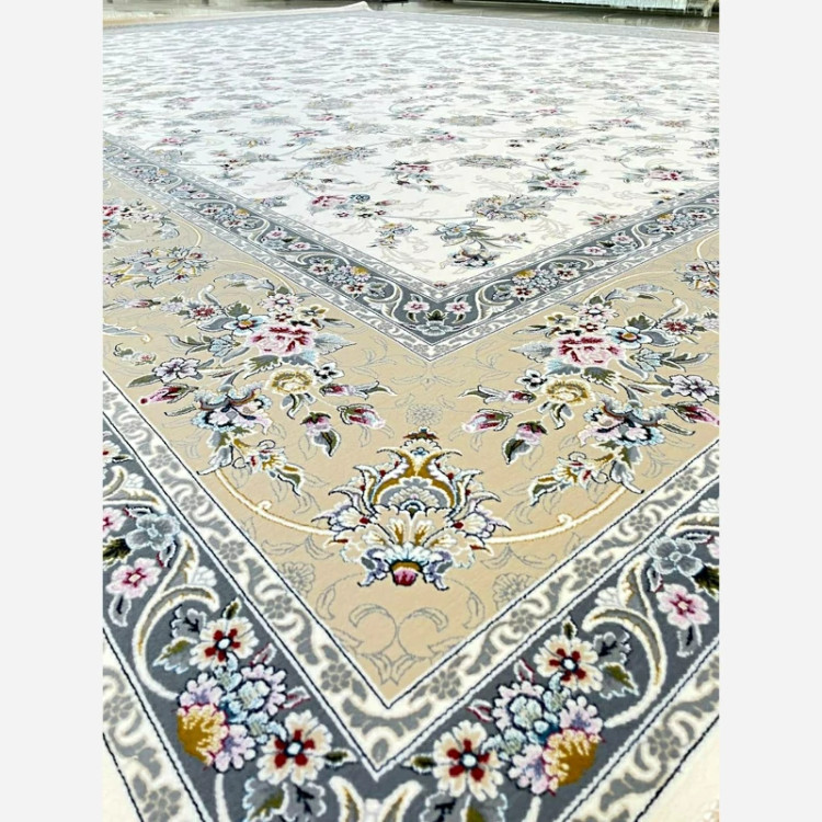 فرش 1200 شانه ابرا کرم اکرولیک (پس کرایه)