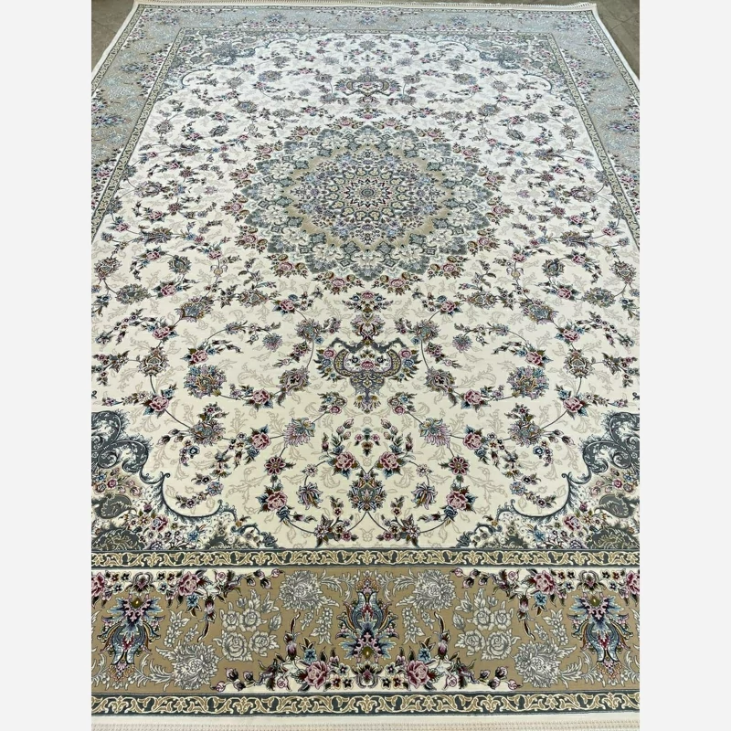 فرش 1200 شانه افسون کرم اکرولیک (پس کرایه)