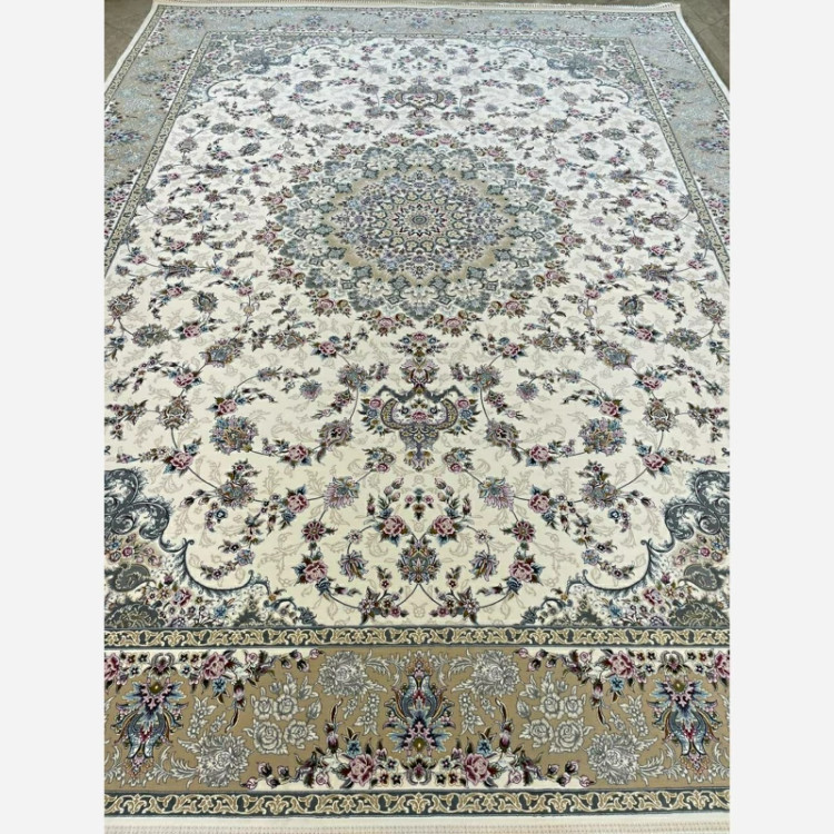 فرش 1200 شانه افسون کرم اکرولیک (پس کرایه)