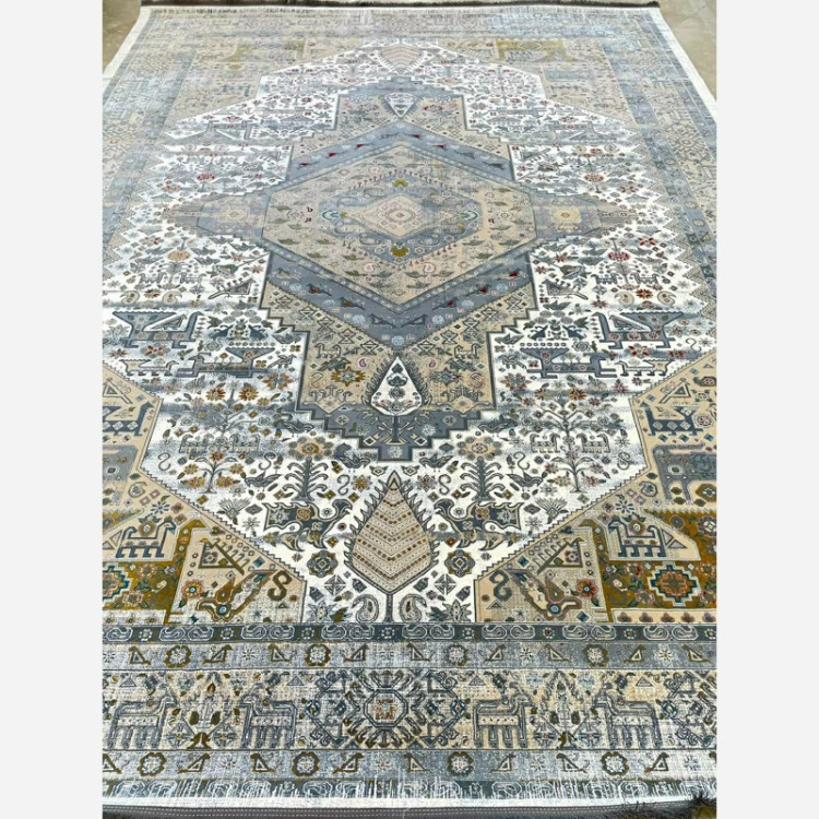 فرش 1200 شانه گبه کرم اکرولیک (پس کرایه)