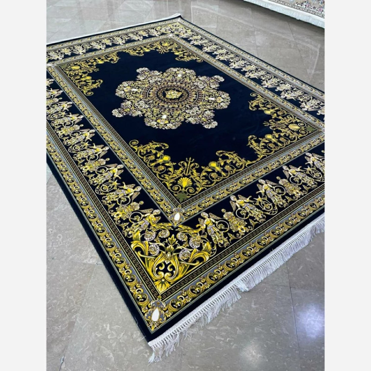 فرش 1200 شانه ورساچه سرمه ای اکرولیک (پس کرایه)