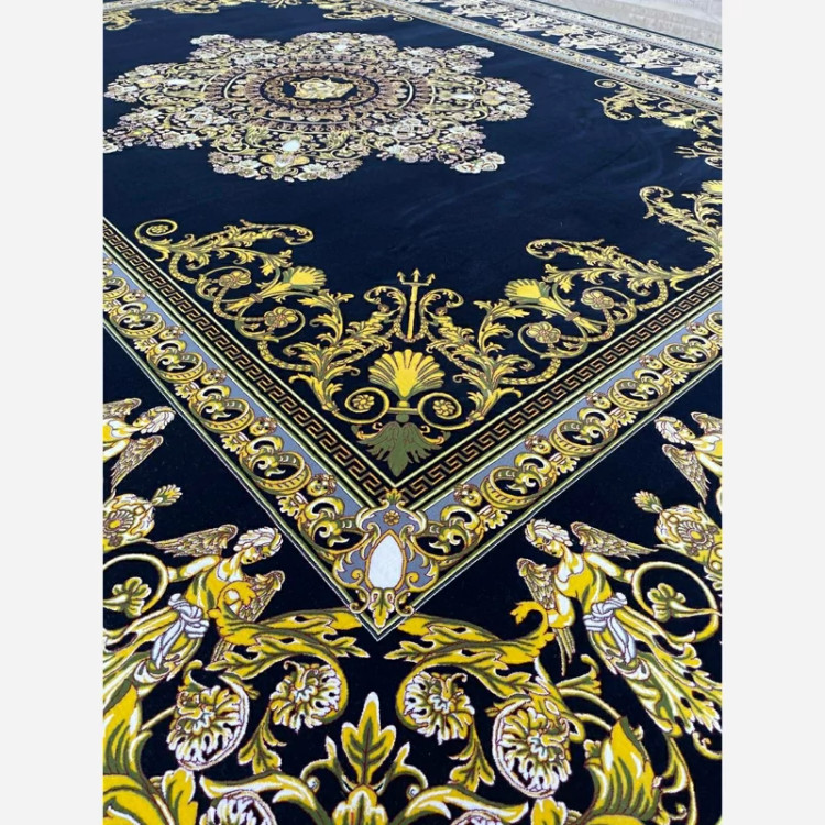 فرش 1200 شانه ورساچه سرمه ای اکرولیک (پس کرایه)