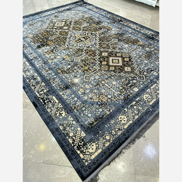 فرش 1200 شانه سیروان سرمه ای اکرولیک (پس کرایه)