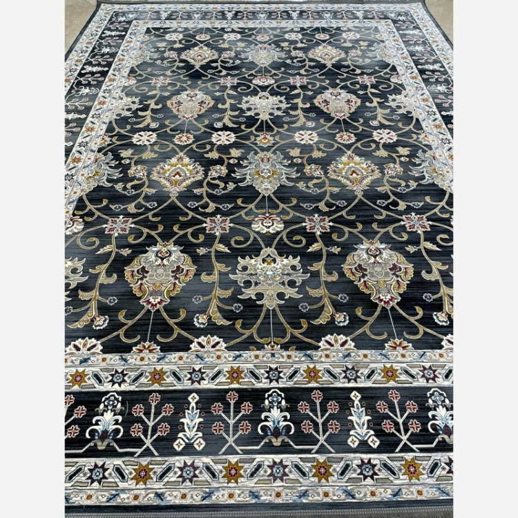 فرش 1200 شانه سلطان سرمه ای اکرولیک (پس کرایه)