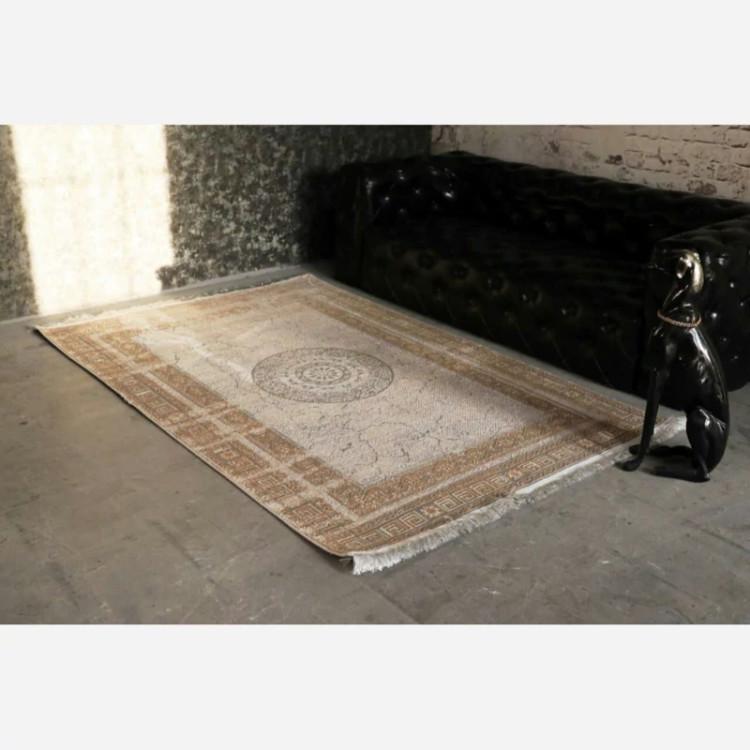 فرش ماشینی مدرن فیلامنت گل برجسته کد 592 (پس کرایه)