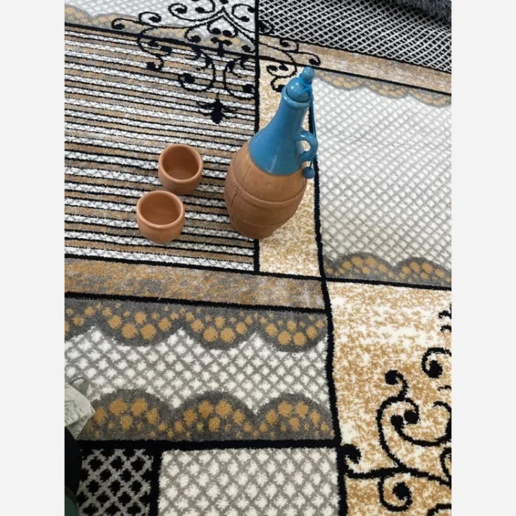 گبه فرش مدرن هیت ست گلبرجسته کد 12 (پس کرایه)