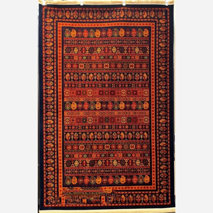 فرش 700 شانه قرمز طرح بلوچ 1170