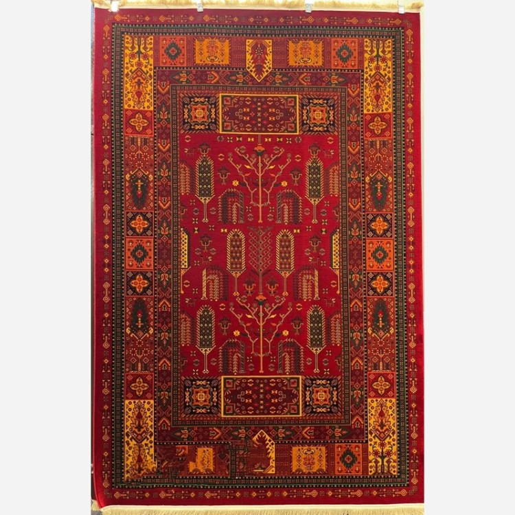 فرش 700 شانه قرمز طرح بلوچ 1166
