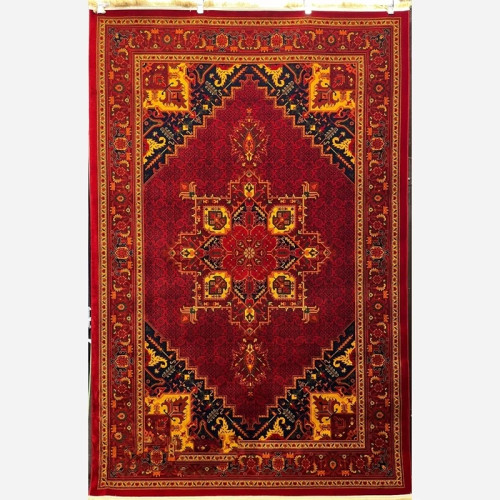 فرش 700 شانه قرمز طرح بلوچ 1165