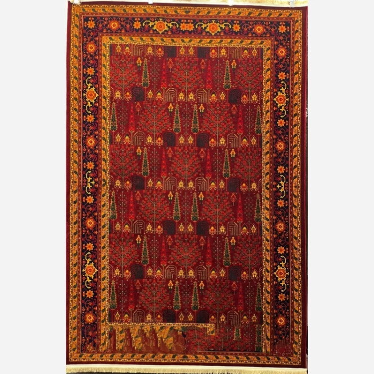فرش 700 شانه قرمز طرح بلوچ 1162