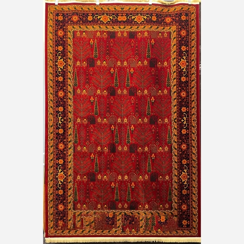 فرش 700 شانه قرمز طرح بلوچ 1161