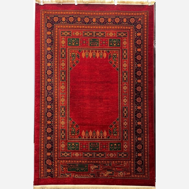 فرش 700 شانه قرمز طرح بلوچ 1156