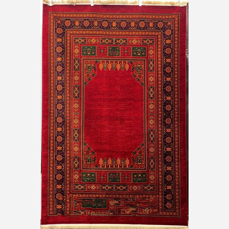 فرش 700 شانه قرمز طرح بلوچ 1156
