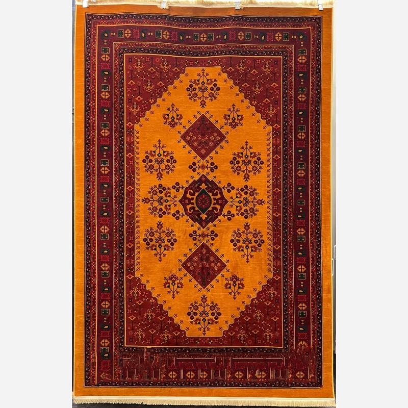 فرش 700 شانه قرمز طرح بلوچ 1157