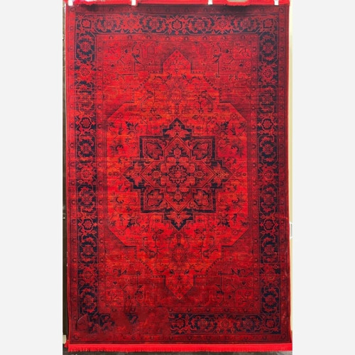 فرش 700 شانه قرمز طرح بلوچ 1144