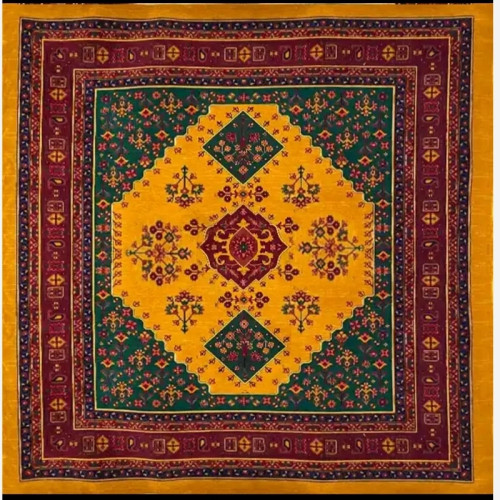 فرش 700 شانه قرمز طرح بلوچ 1138