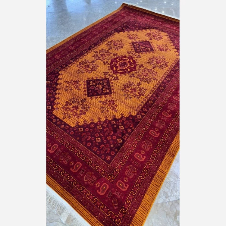 فرش 700 شانه قرمز طرح بلوچ 1136