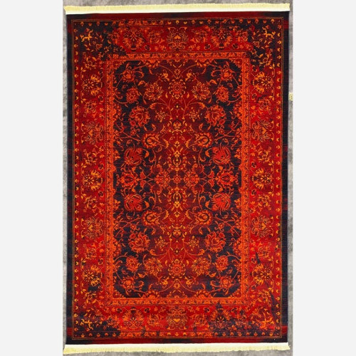 فرش 700 شانه قرمز طرح بلوچ 1128