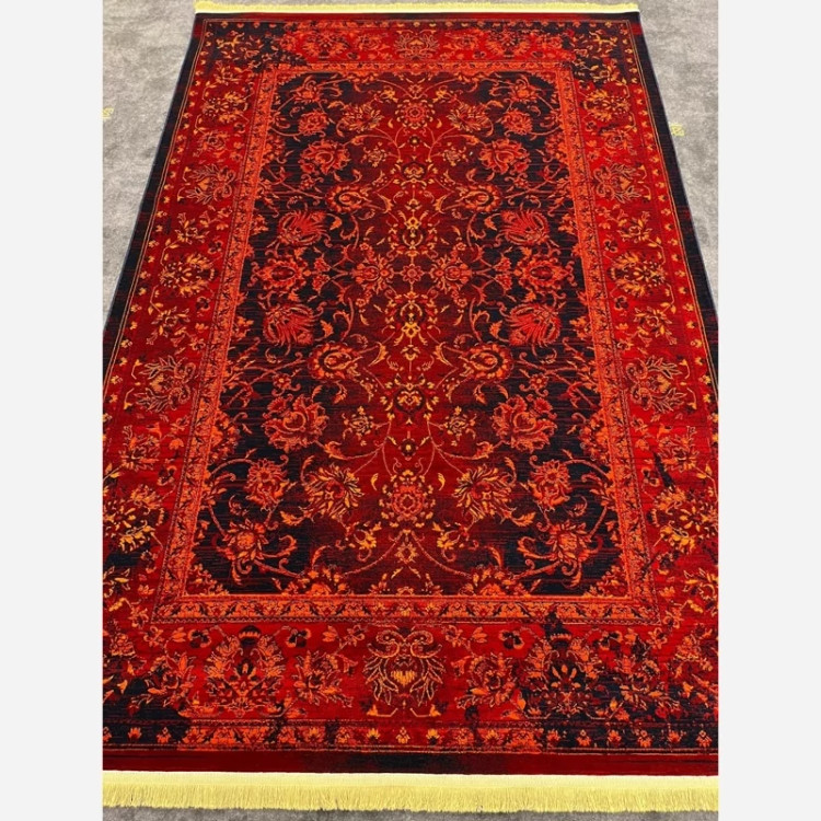 فرش 700 شانه قرمز طرح بلوچ 1128