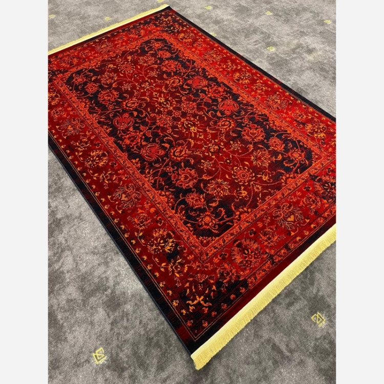 فرش 700 شانه قرمز طرح بلوچ 1128