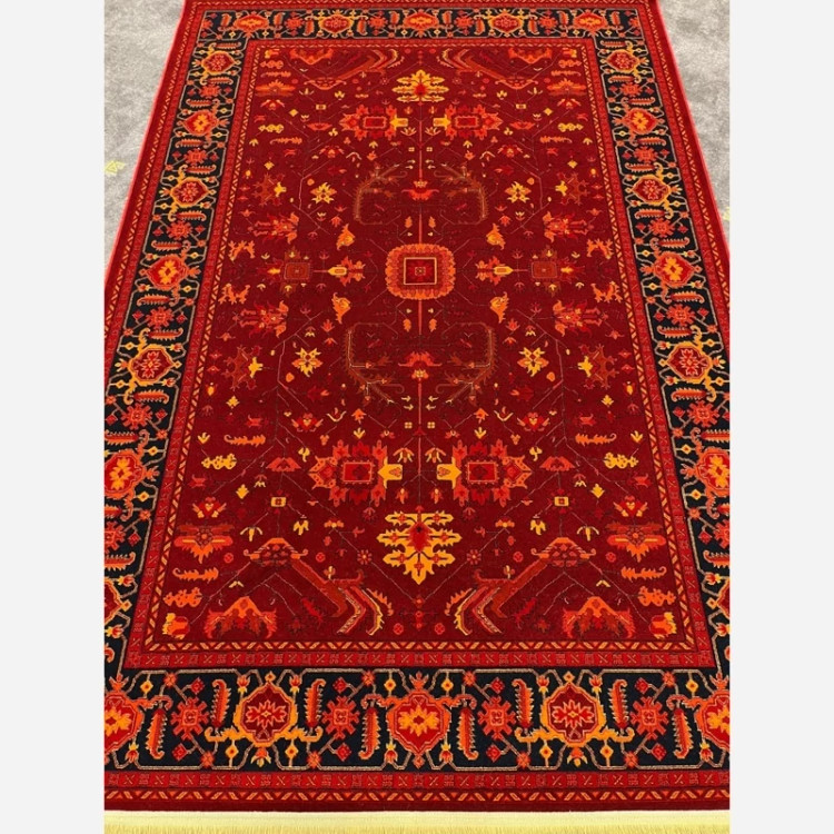فرش 700 شانه قرمز طرح بلوچ 1131