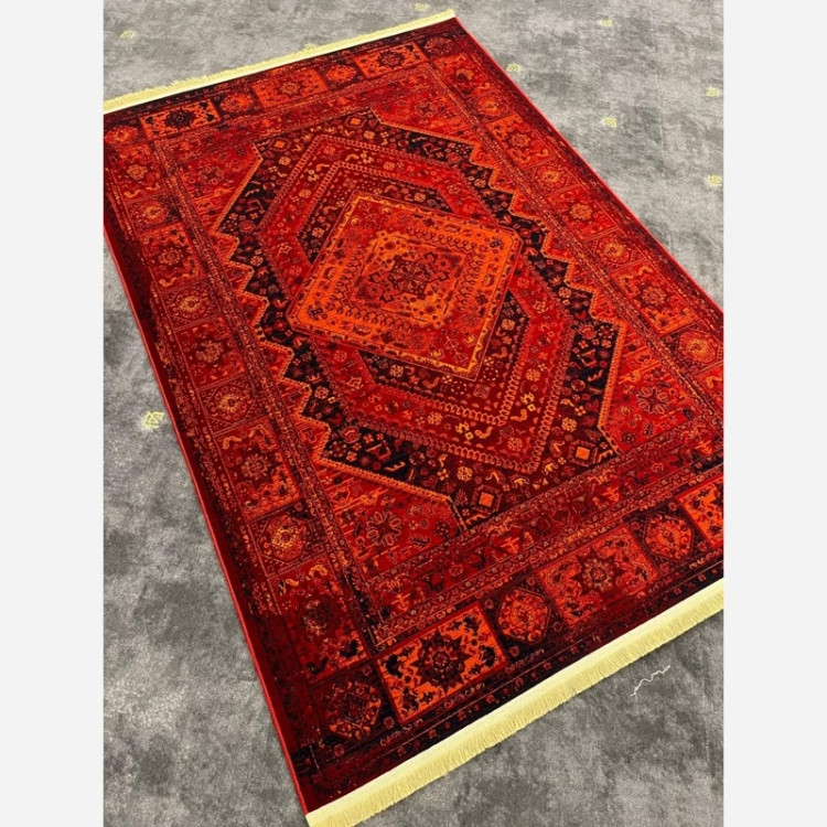 فرش 700 شانه قرمز طرح بلوچ 1125