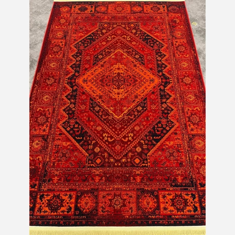 فرش 700 شانه قرمز طرح بلوچ 1125