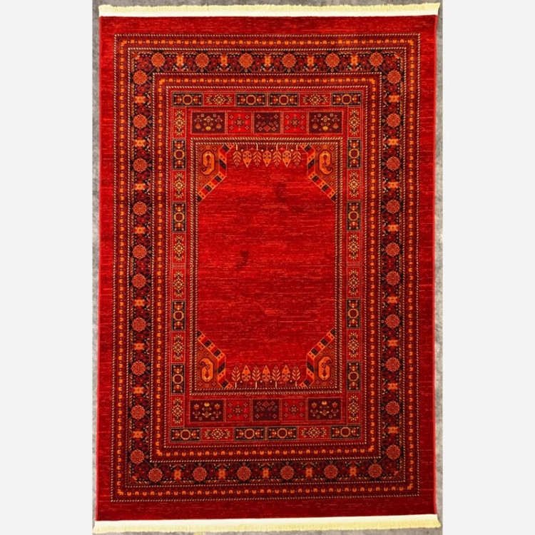 فرش 700 شانه قرمز طرح بلوچ 1114