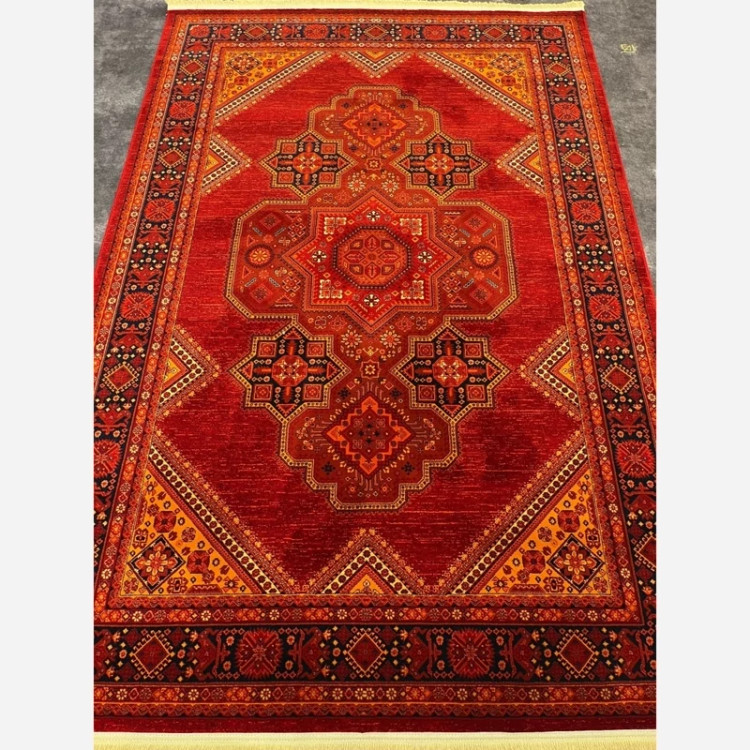 فرش 700 شانه قرمز طرح بلوچ 1115