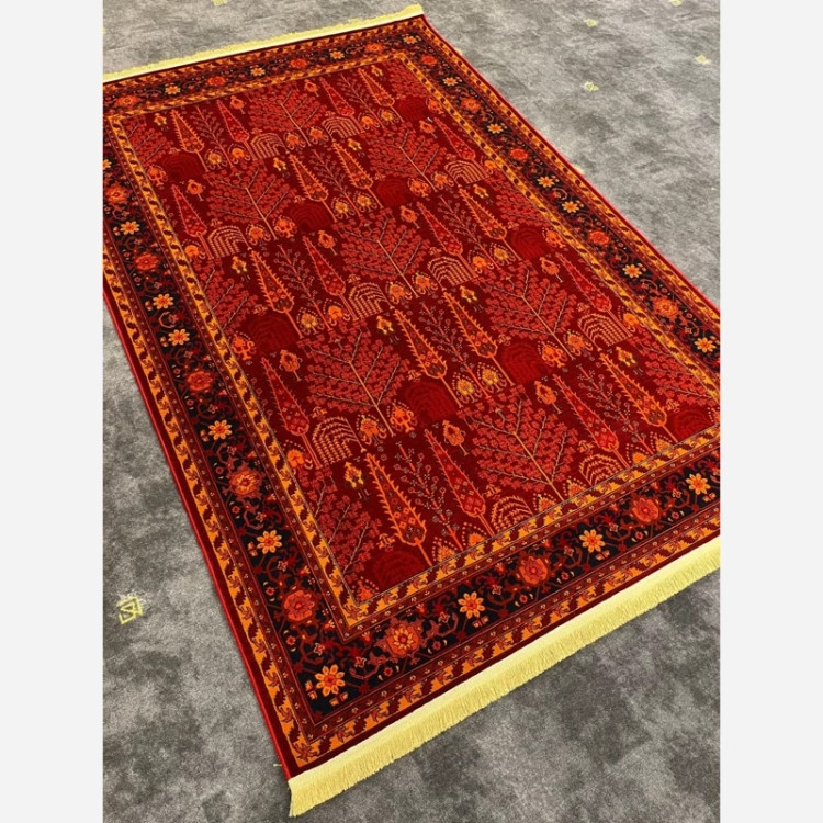 فرش 700 شانه قرمز طرح بلوچ 1112