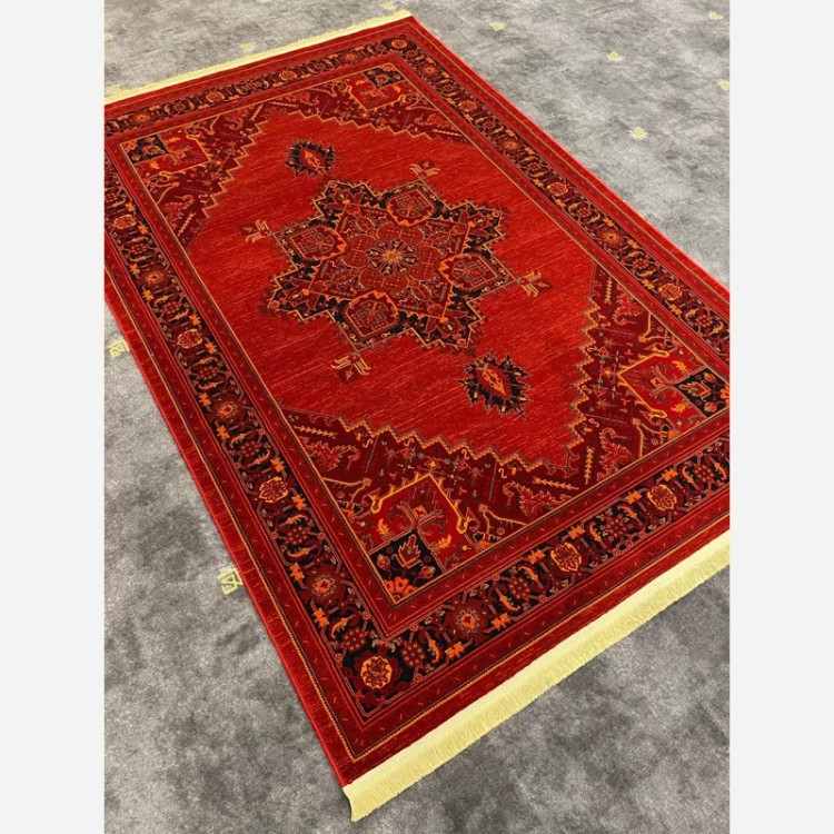 فرش 700 شانه قرمز طرح بلوچ 9050
