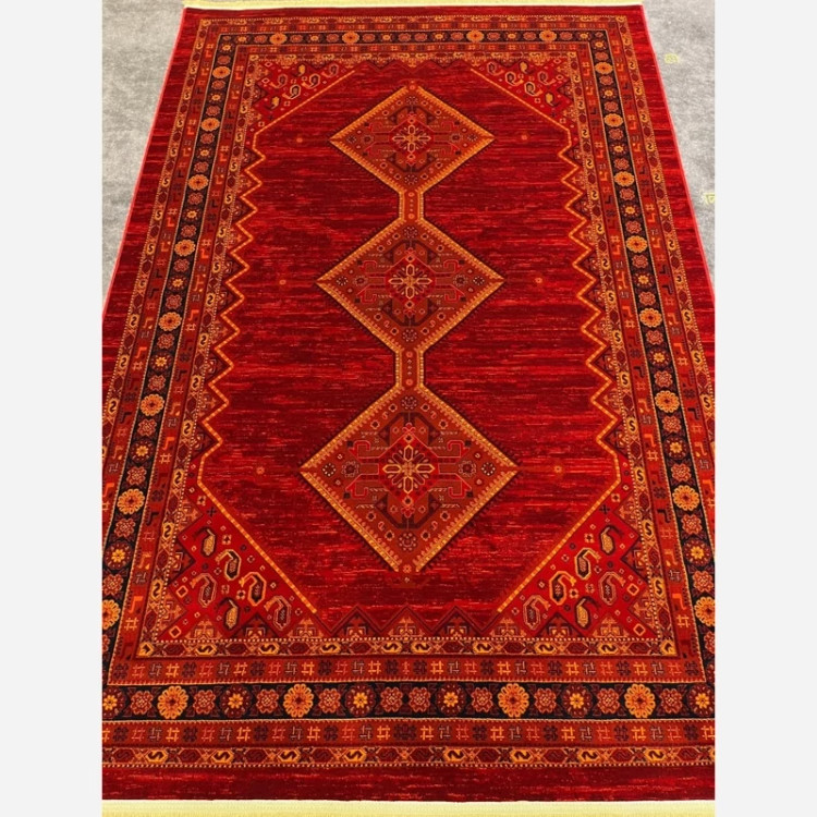 فرش 700 شانه قرمز طرح بلوچ 9030