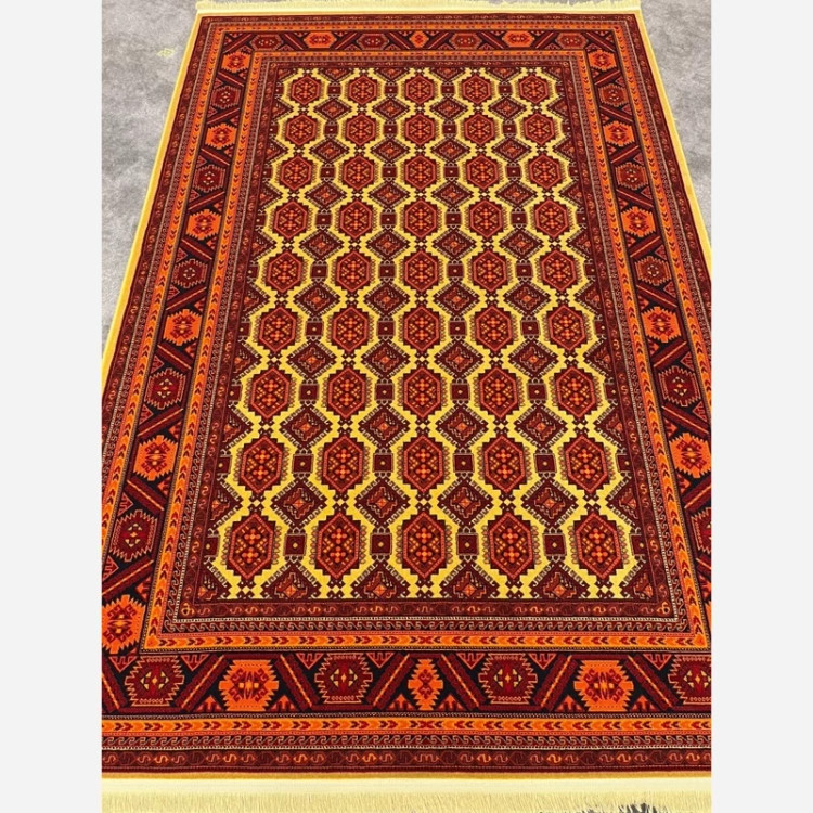 فرش 700 شانه قرمز طرح بلوچ 9010