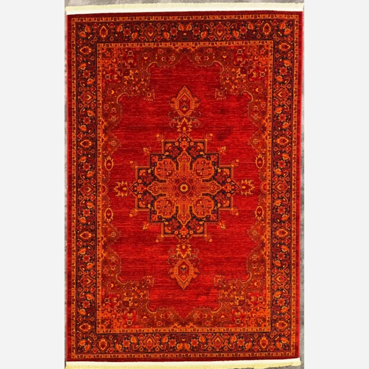 فرش 700 شانه قرمز طرح بلوچ 8050