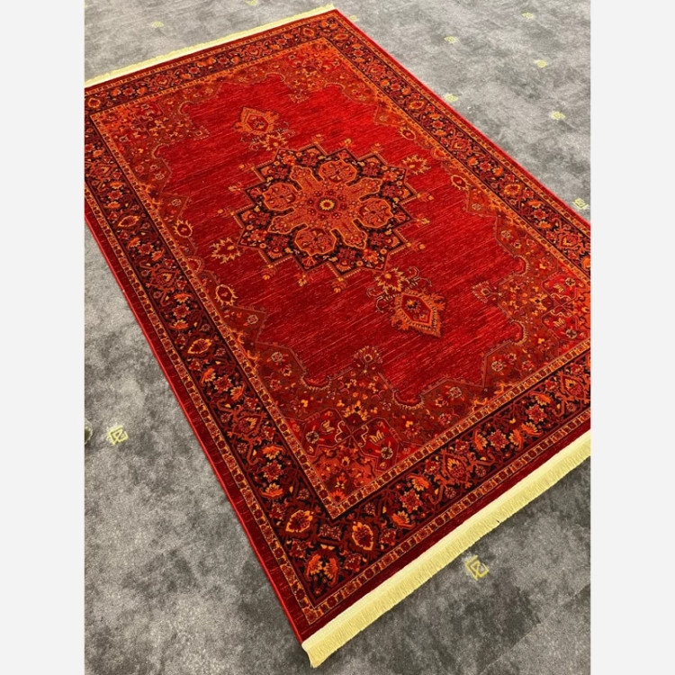 فرش 700 شانه قرمز طرح بلوچ 8050