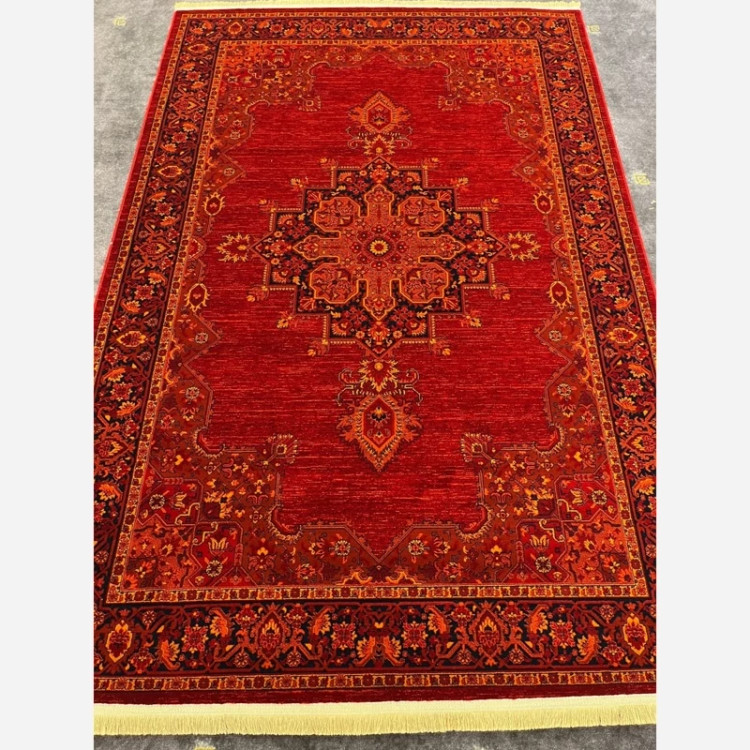 فرش 700 شانه قرمز طرح بلوچ 8050