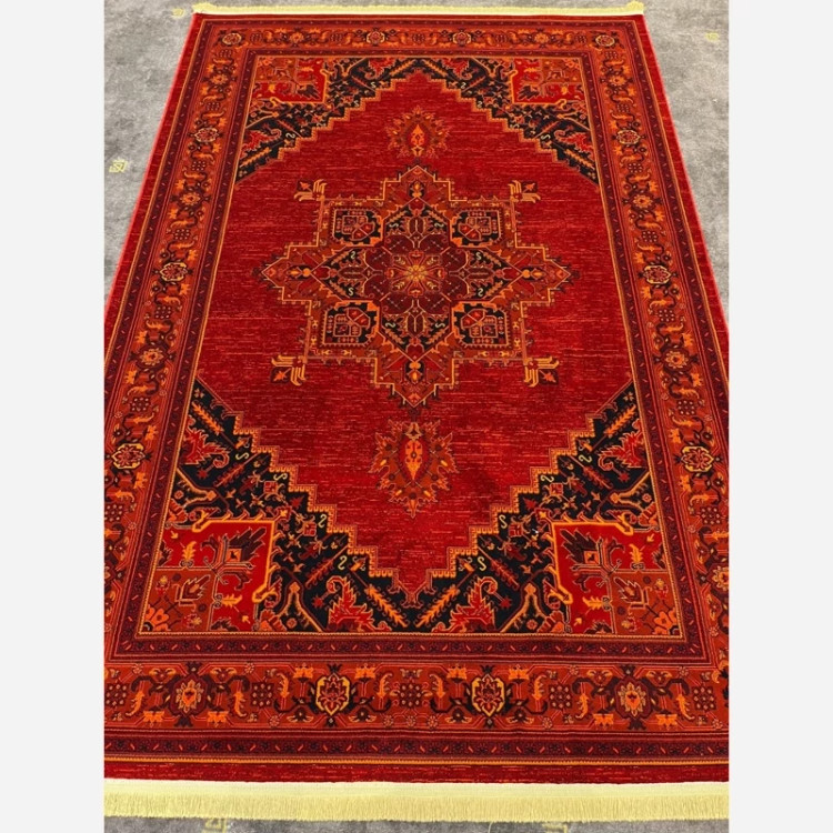 فرش 700 شانه قرمز طرح بلوچ 8030