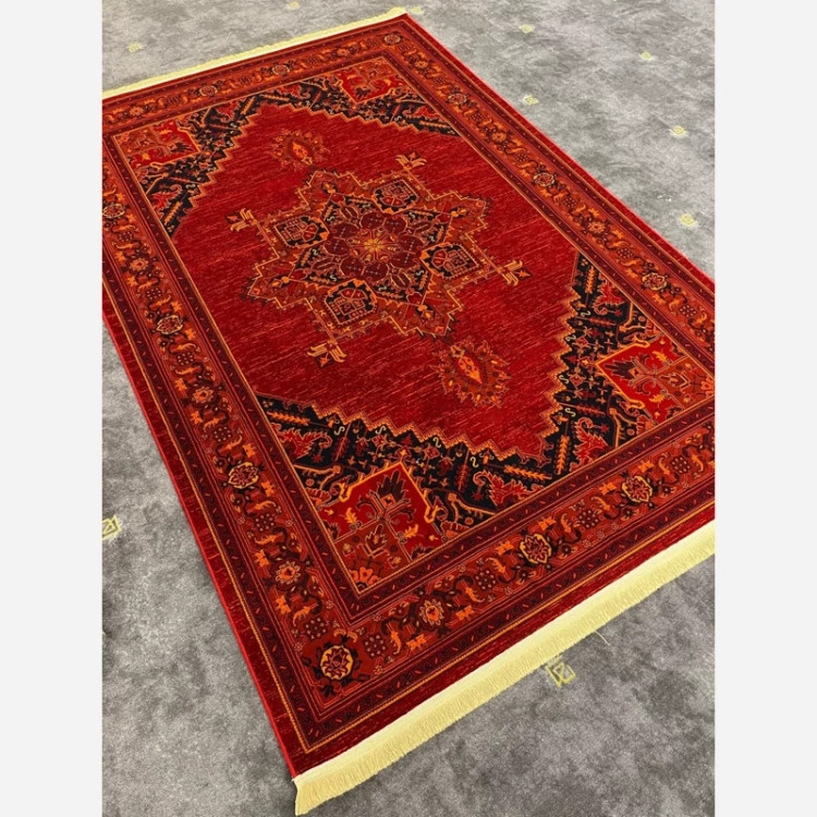 فرش 700 شانه قرمز طرح بلوچ 8030