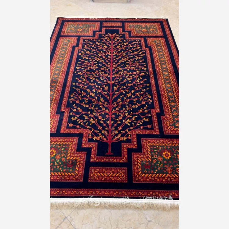 فرش 700 شانه قرمز طرح بلوچ 7060